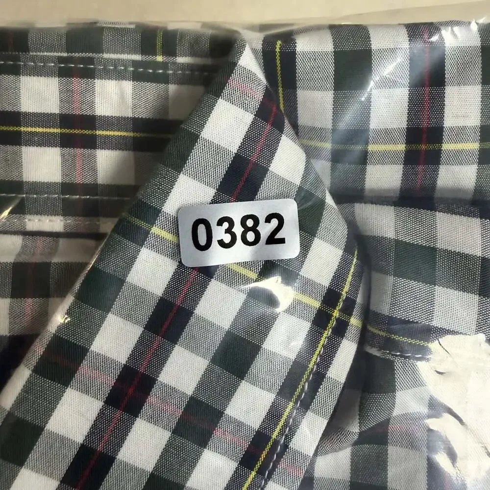 Vintage Polo Ralph Lauren Shirt Mens M Button Down Black Gingham Plaid Cotton